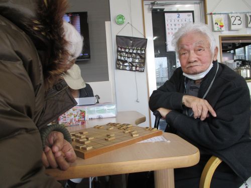 名人戦 余裕の表情